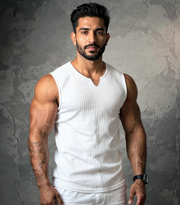 Broad Rib Sleeveless