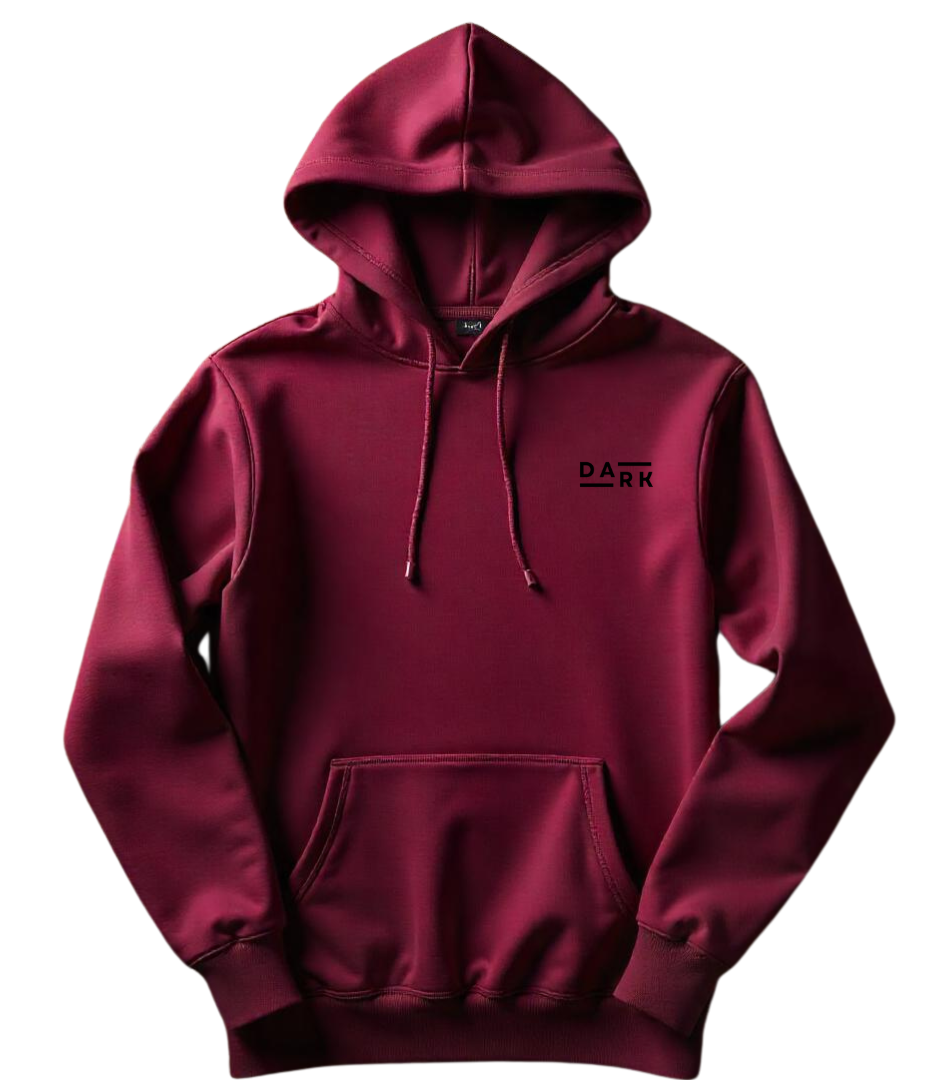 HD Maroon Classic Hoodie