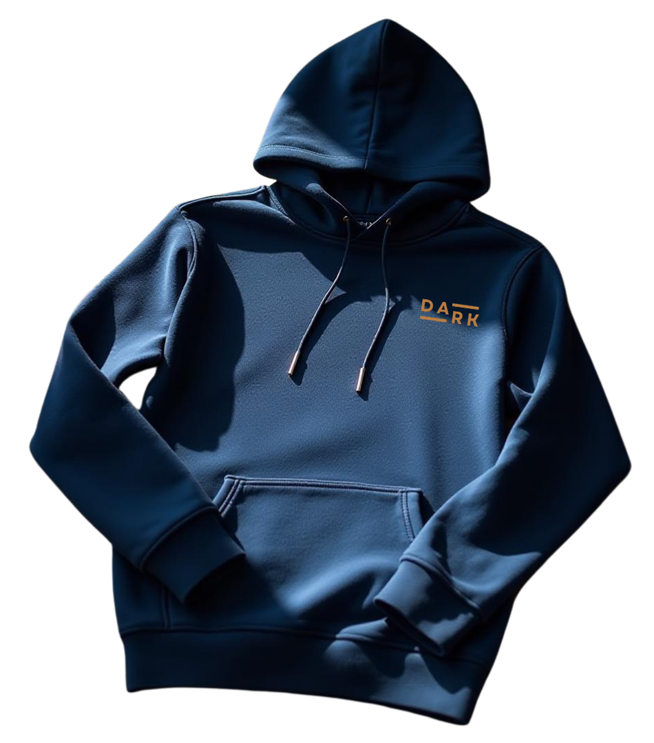 HD Navy Blue Classic Hoodie