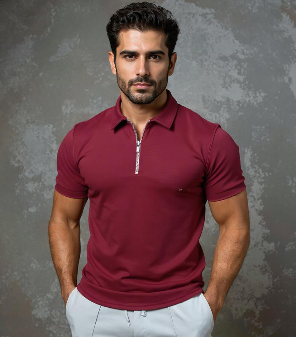 Zipper Polo