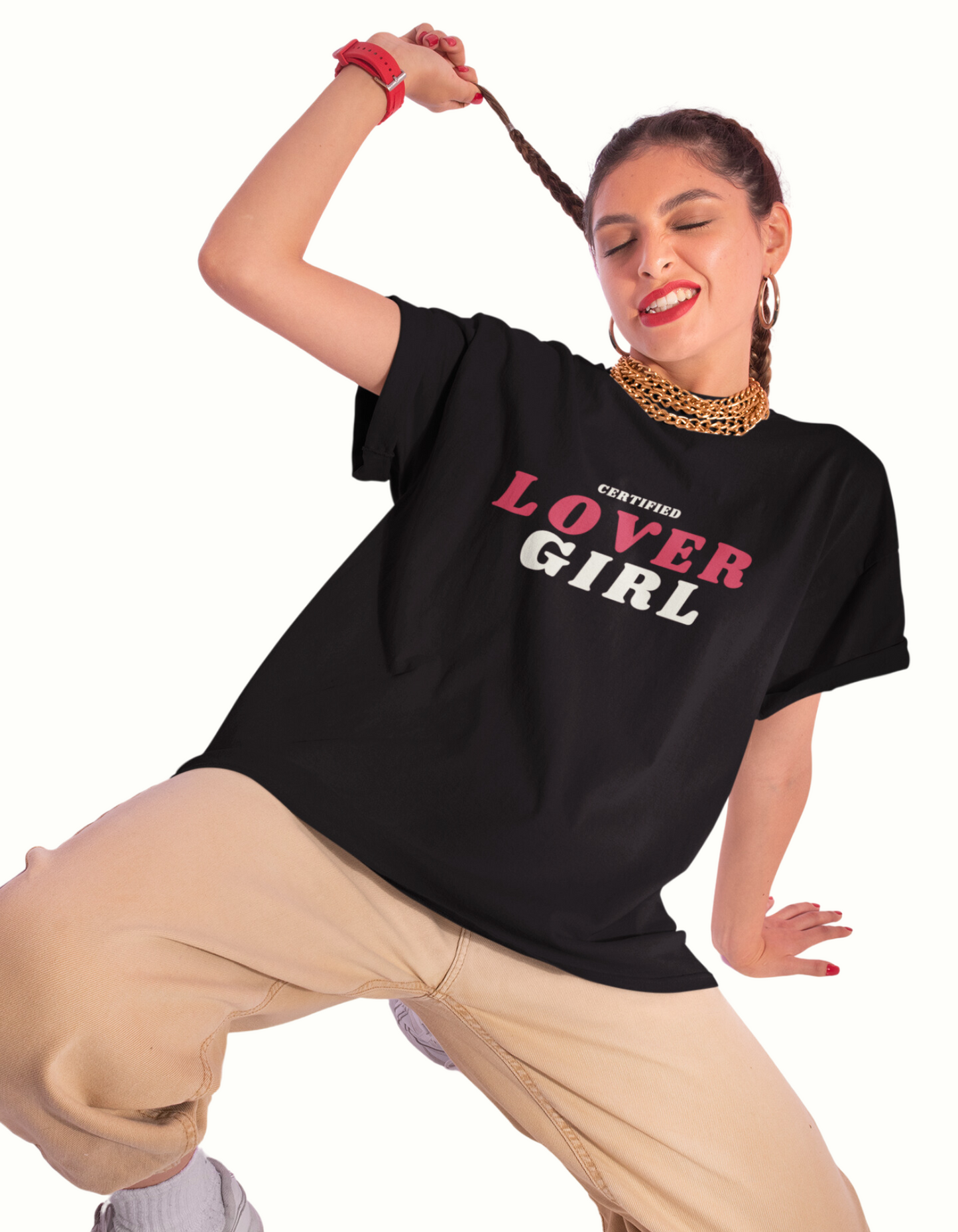 OS Certified Lover Girl T-shirt