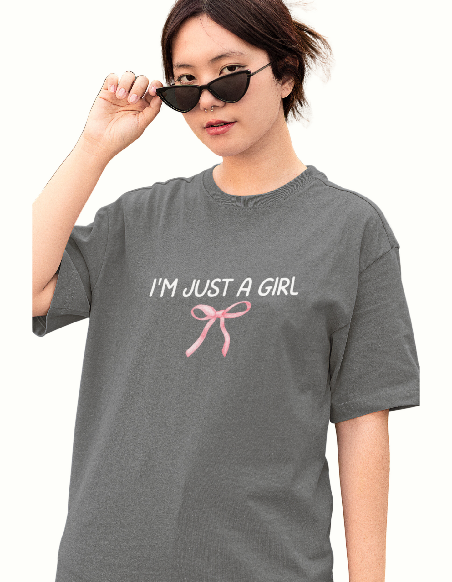 OS Just A Girl T-shirt