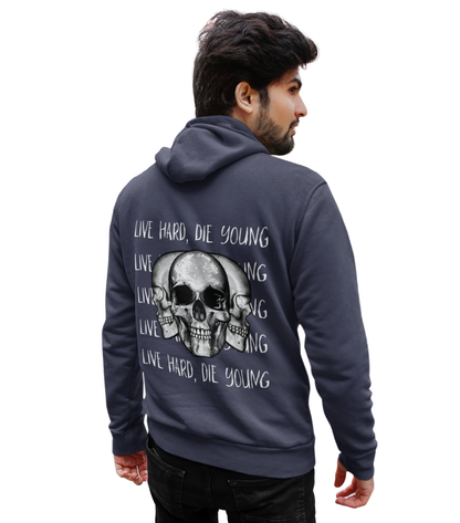 HD Live Hard Hoodie