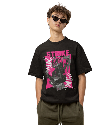 OS Strike Robo-Girl T-shirt