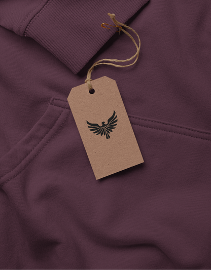 HD Maroon Classic Hoodie