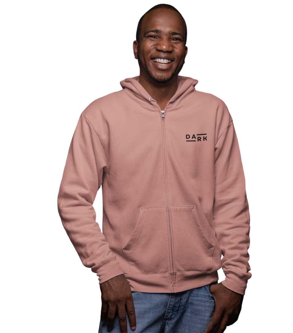 HD Dark Zipper Hoodie