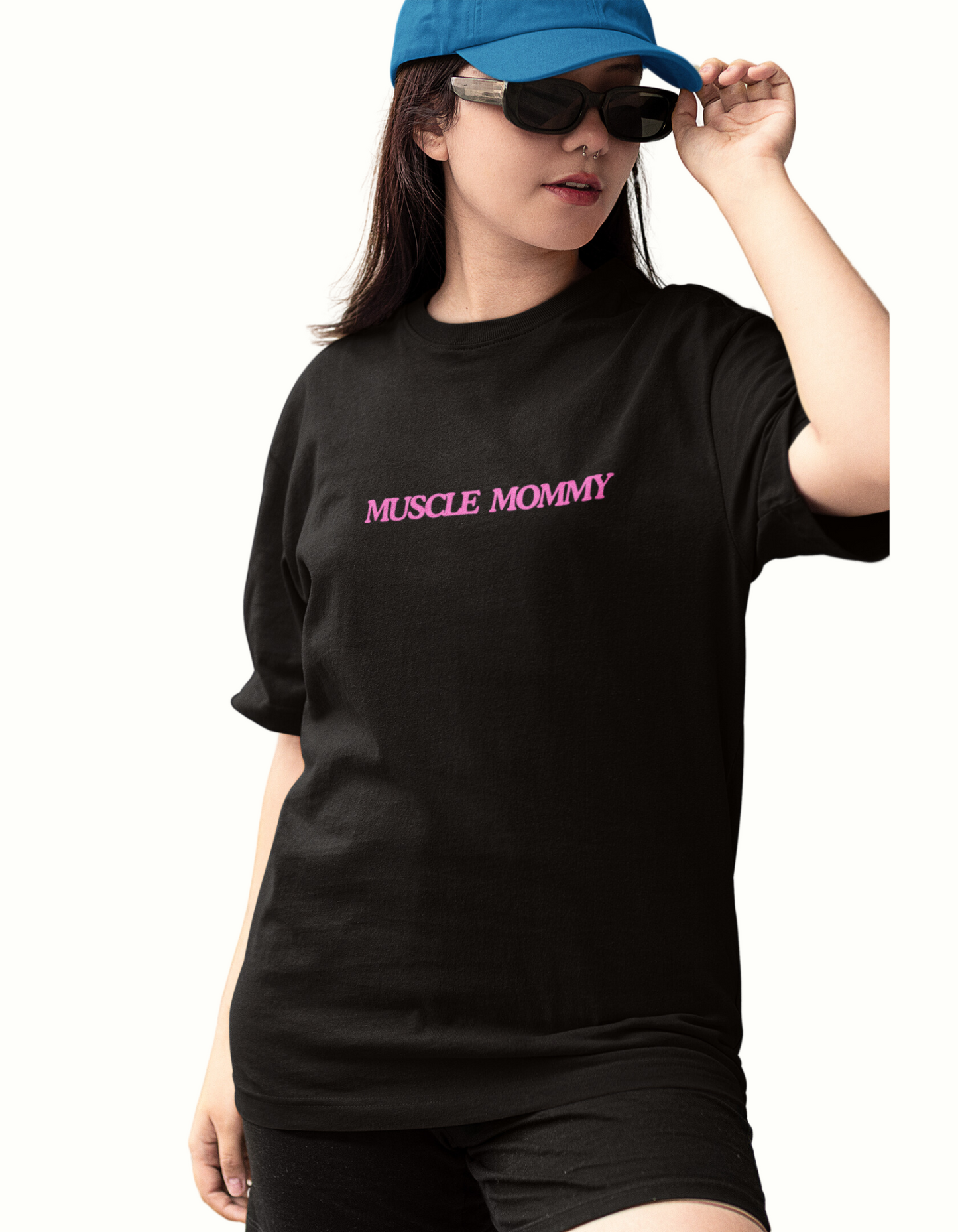 OS Muscle Mommy T-shirt