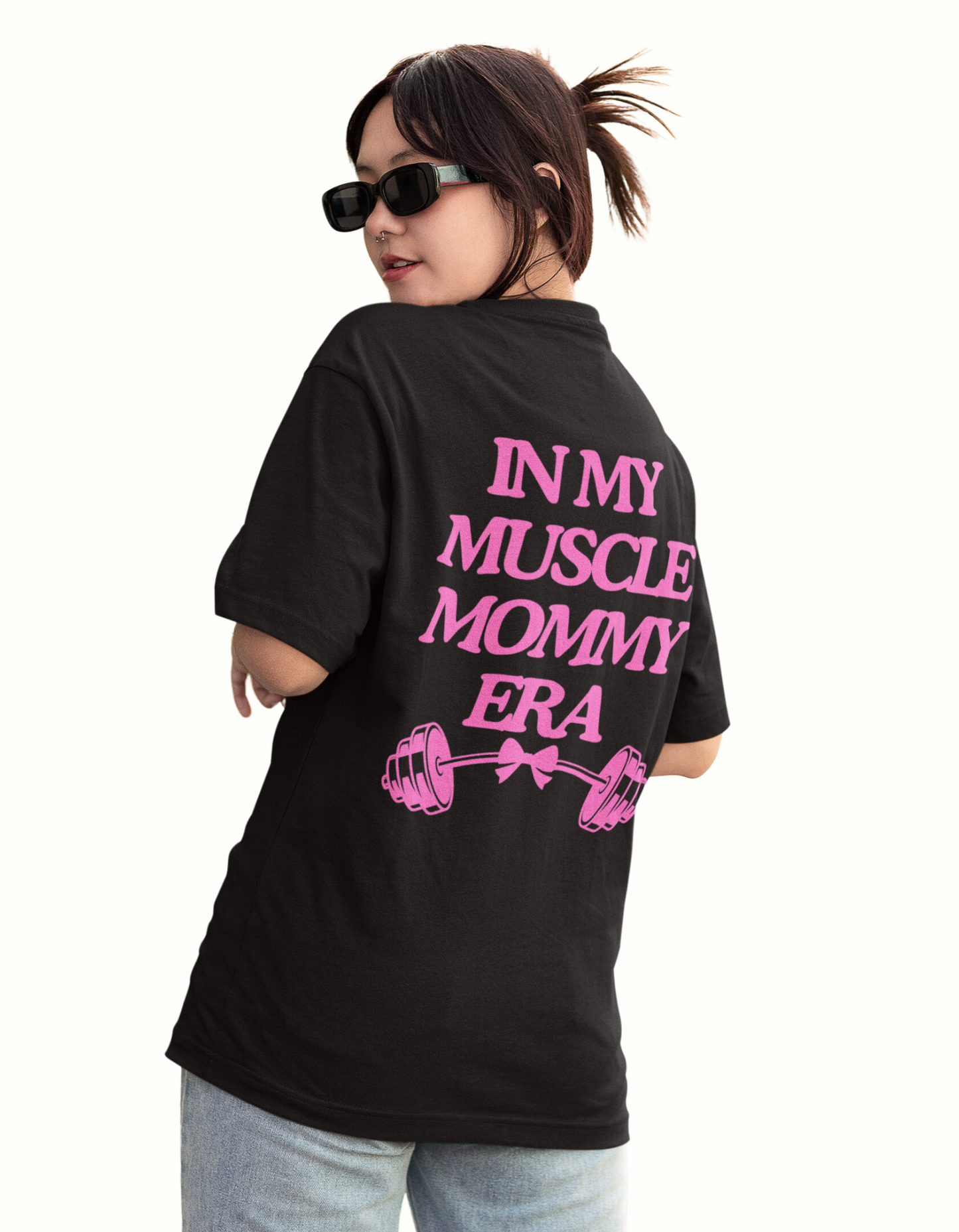 OS Muscle Mommy T-shirt