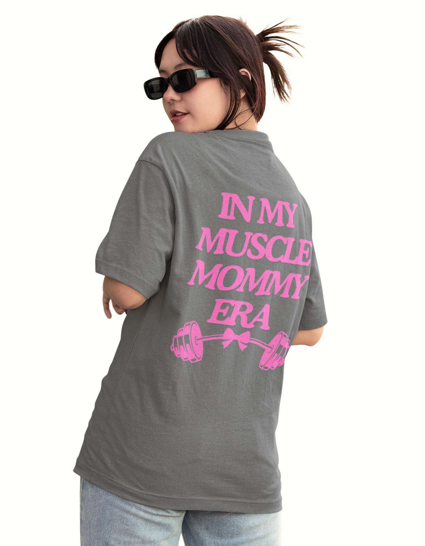 OS Muscle Mommy T-shirt