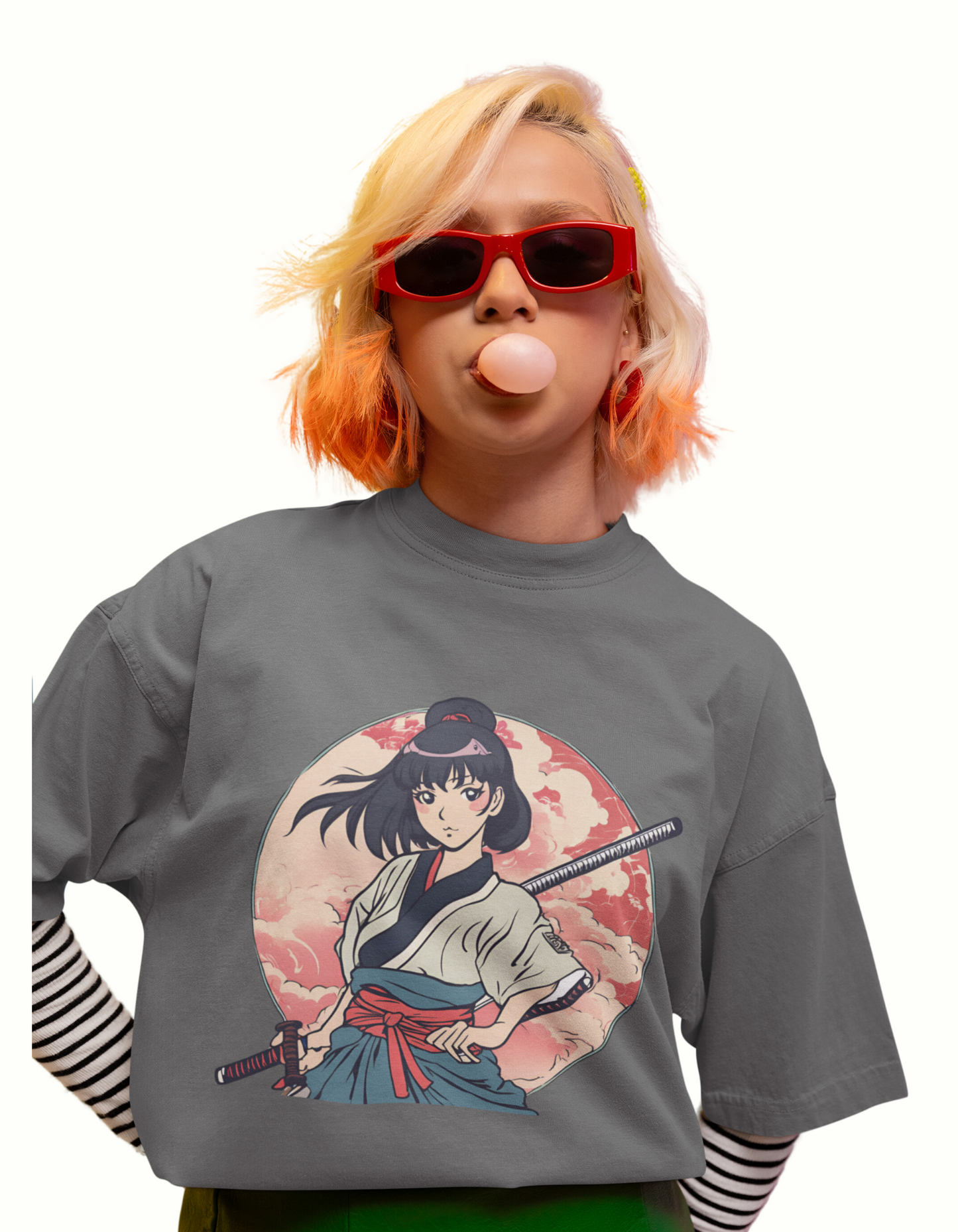 OS Katana Girl T-shirt