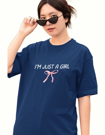 OS Just A Girl T-shirt